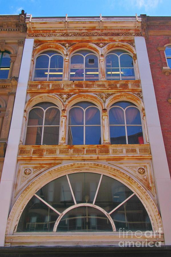 Old Buildings Photograph - Historic Building Facade in Halifax Nova Scotia by John Malone