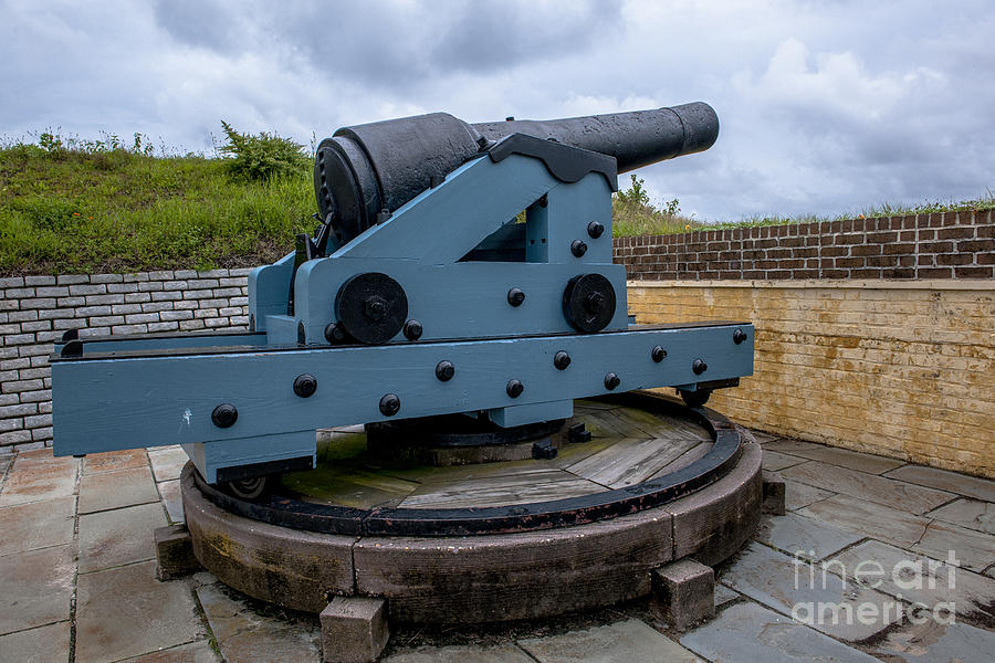 Historic Cannon Photograph