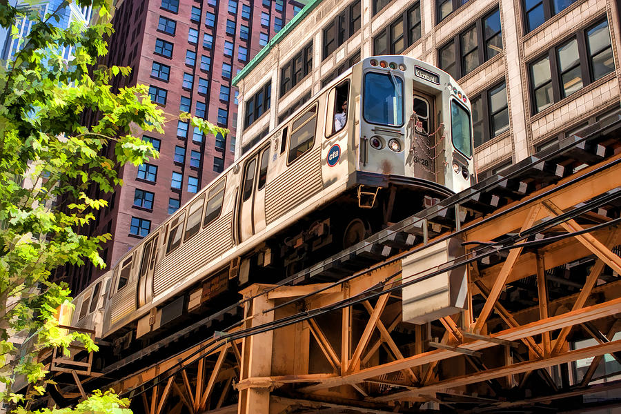 historic chicago el train christopher arndt