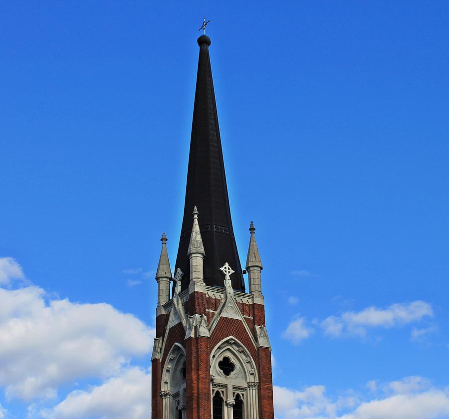 Landmark Photograph - Historic Church in Nashville TN by Alina Skye
