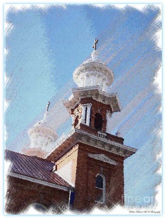 Reno Photograph - Historic Church Steeples by Bobbee Rickard