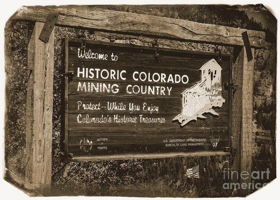 Historic Colorado Photograph by Janice Pariza