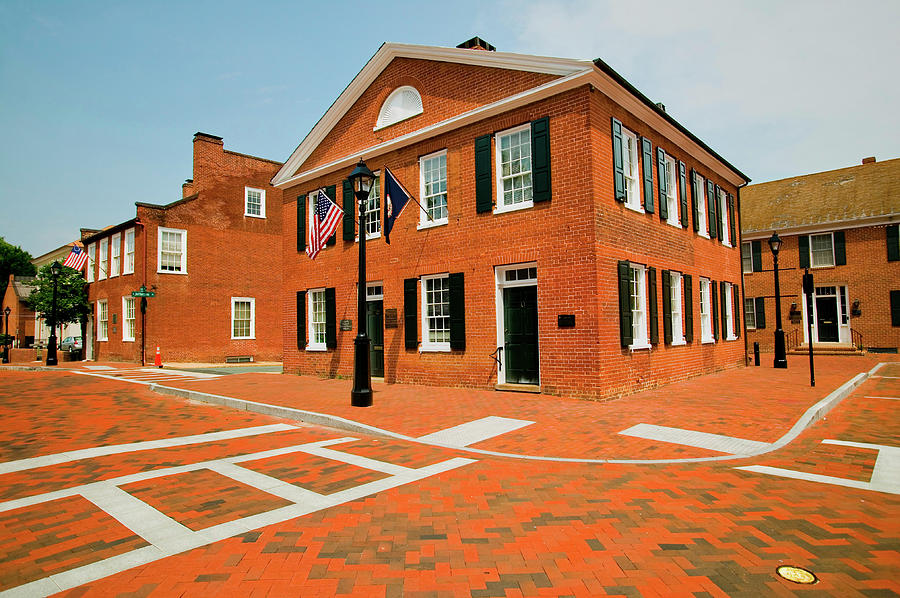 Historic District Of Charlottesville Photograph by Panoramic Images