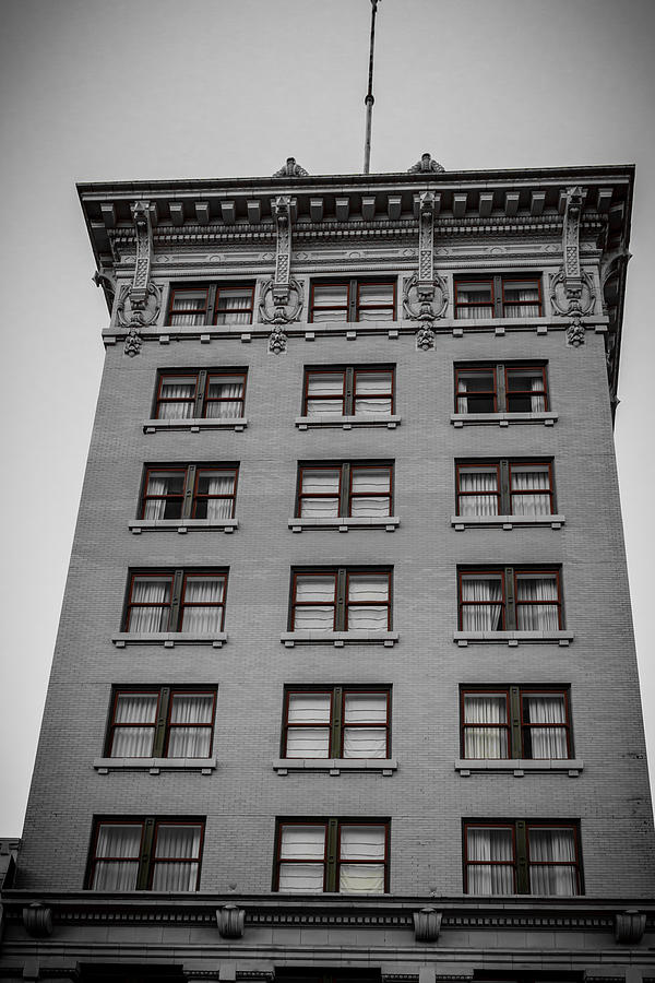 Historic Downtown Building Photograph by Melinda Ledsome