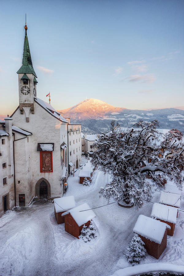 Historic European Winter Photograph by Davelongmedia