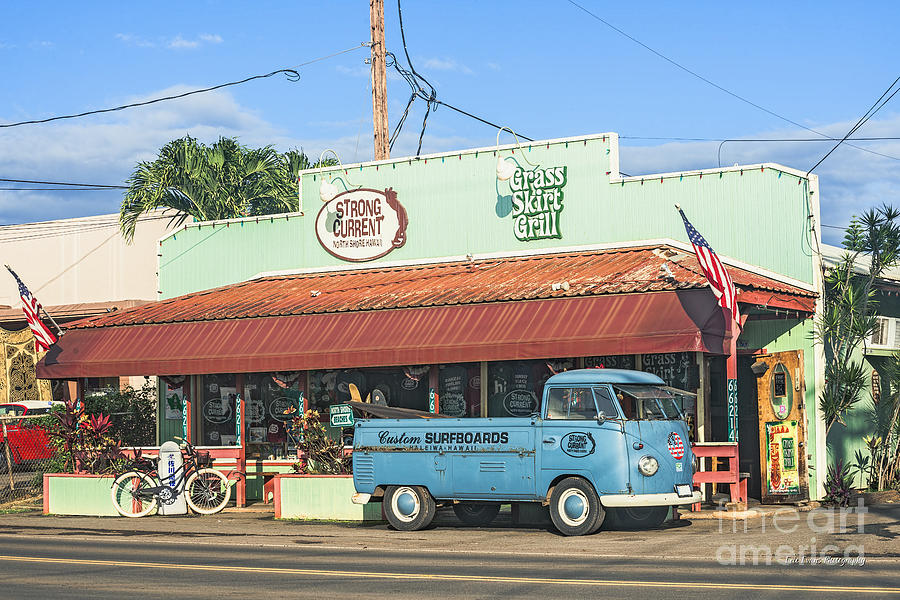 Haleiwa Photograph - Historic Haleiwa Surf Town on the North Shore of Oahu by Aloha Art