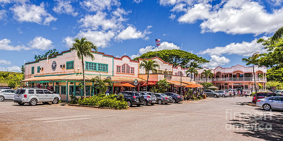 Haleiwa Photograph - Historic Haleiwa Town Oahu Hawaii by Aloha Art