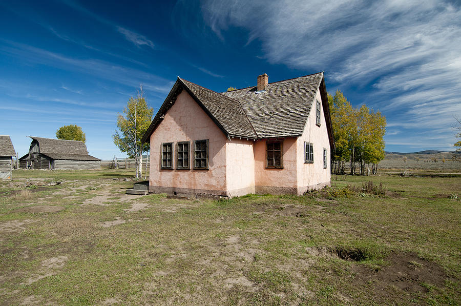 Historic House In Grand Teton National Photograph by William H. Mullins