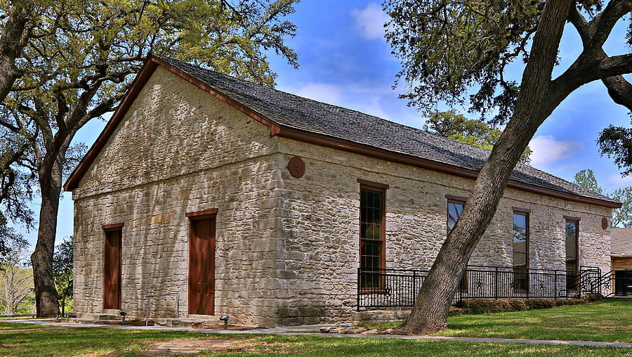 Historic Independence Baptist Church -- Texas Photograph by Stephen Stookey