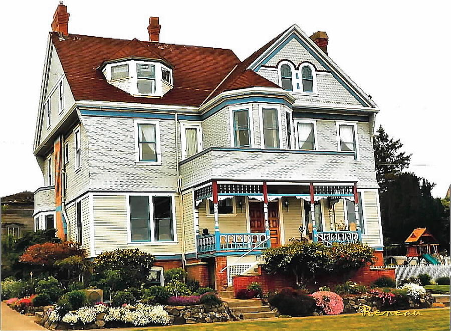 Historic James House At Port Townsend Wa Photograph by A L Sadie Reneau