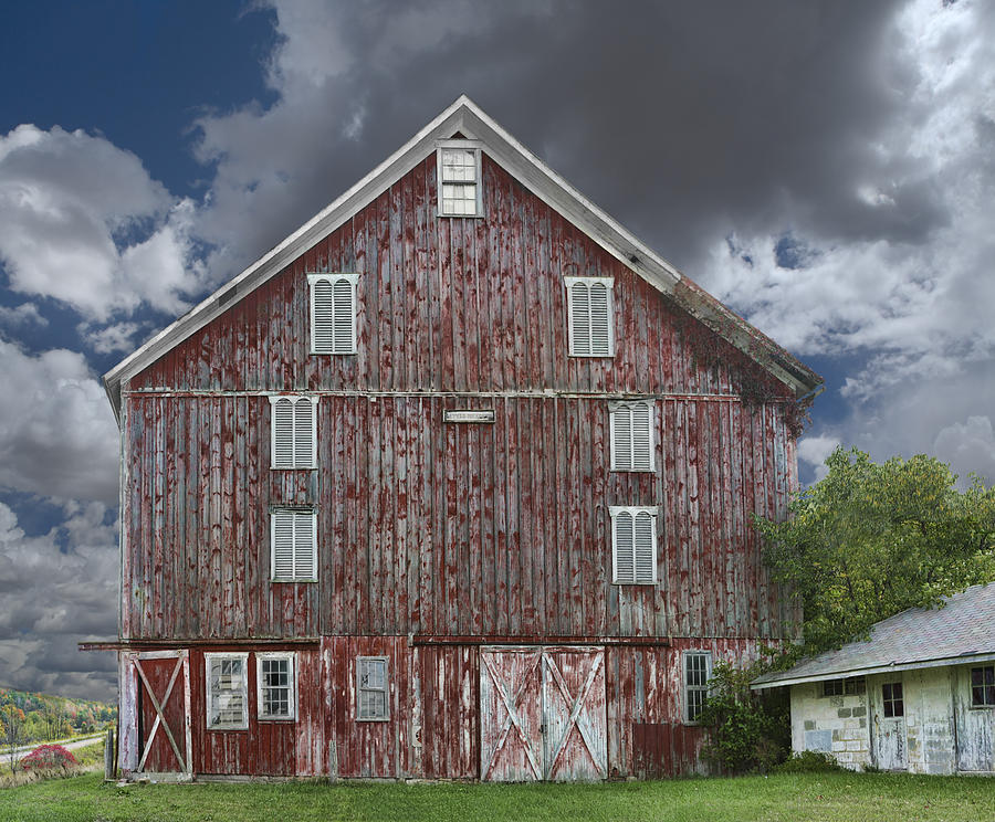 Historic Little Meadows Barn Photograph by Gregory Scott