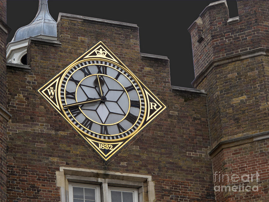Historic London Clock Photograph by Ann Horn