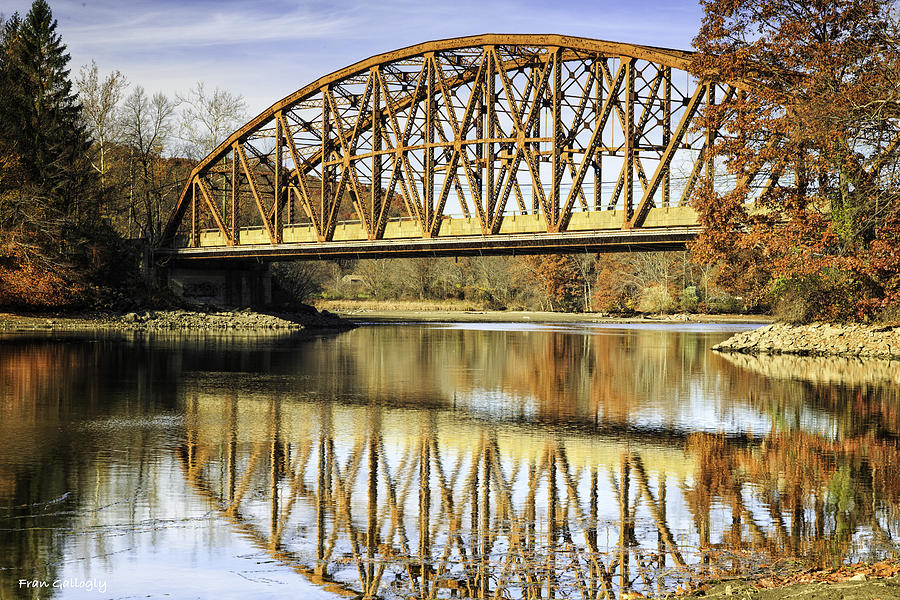 Historic Metal Truss Bridge Photograph by Fran Gallogly