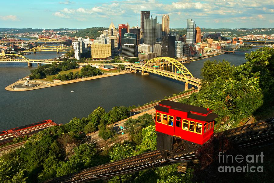 Historic Duquesne Incline Photograph by Adam Jewell