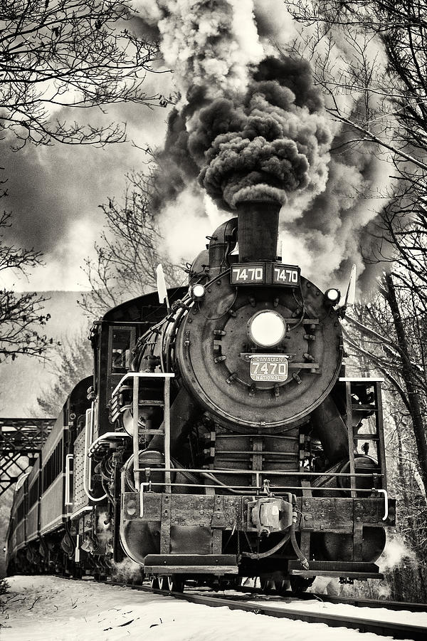 Historic Railroad Photograph by Paul Schreiber