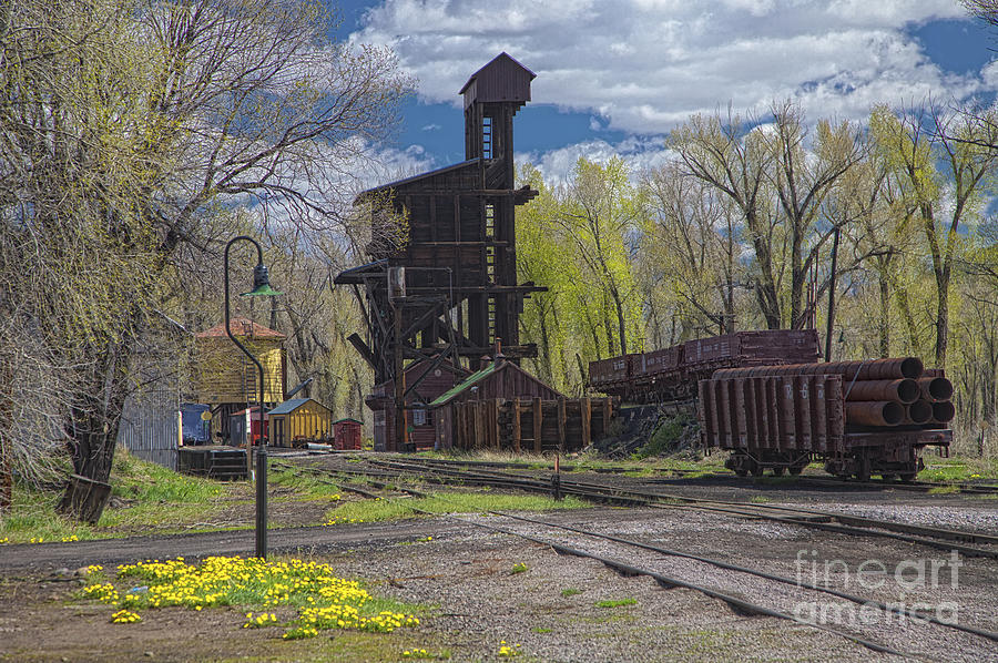 Historic Railroad Photograph by Timothy Hacker