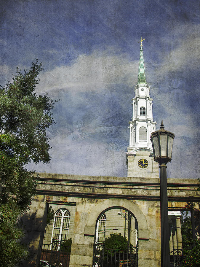 Historic Savannah Church Photograph by Judy Hall-Folde