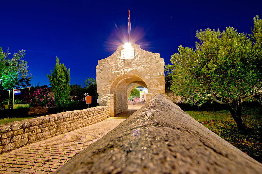 Historic stone gate entrance of Nin Photograph by Brch Photography