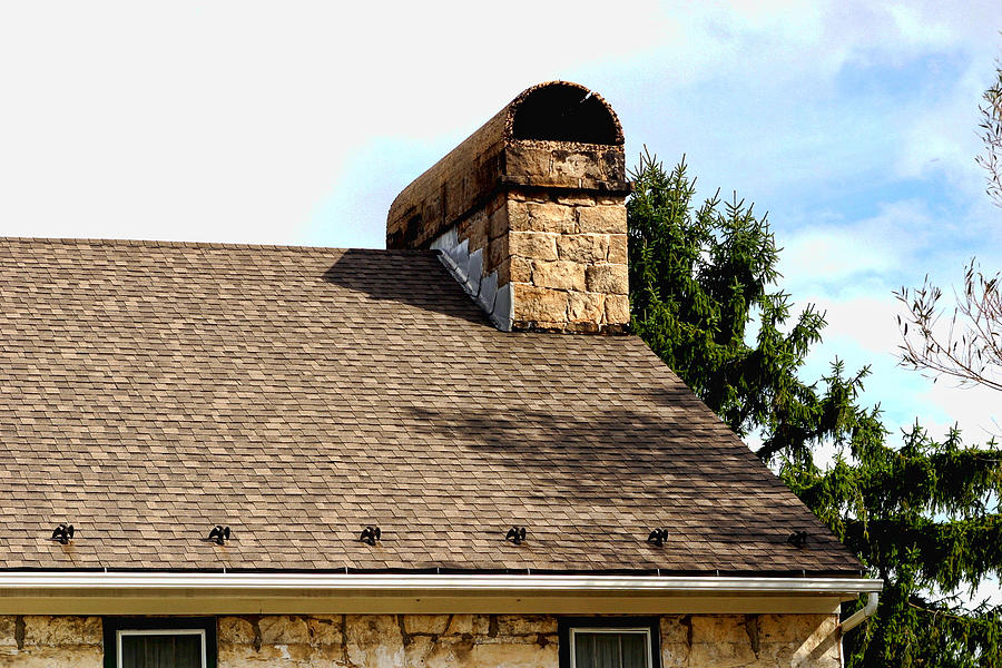 Historic Stone House Roof Detail Photograph by Gregory Scott