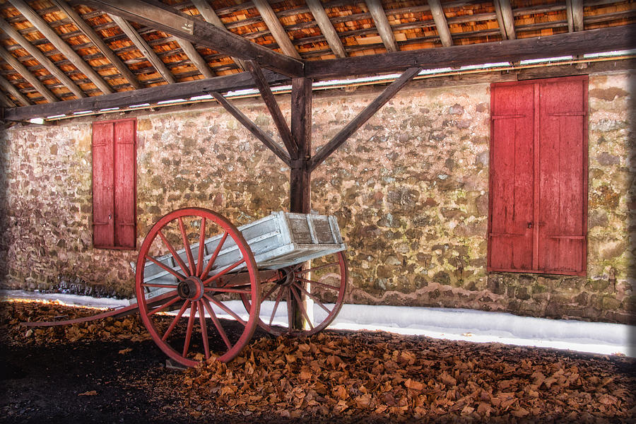 Historic storage shed Photograph by Carolyn Derstine