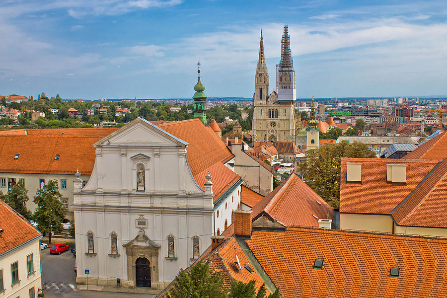 Historic upper town of Zagreb Photograph by Brch Photography