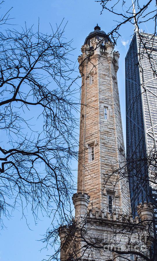 Architecture Photograph - Historic Water Tower by Arlene Carmel
