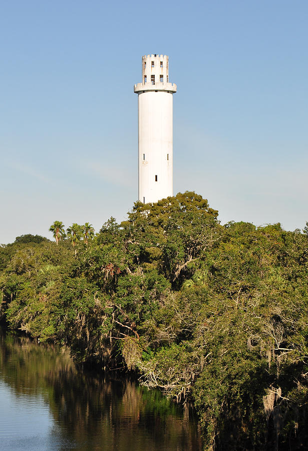 Tampa Photograph - Historic Water Tower - Sulphur Springs Florida by John Black
