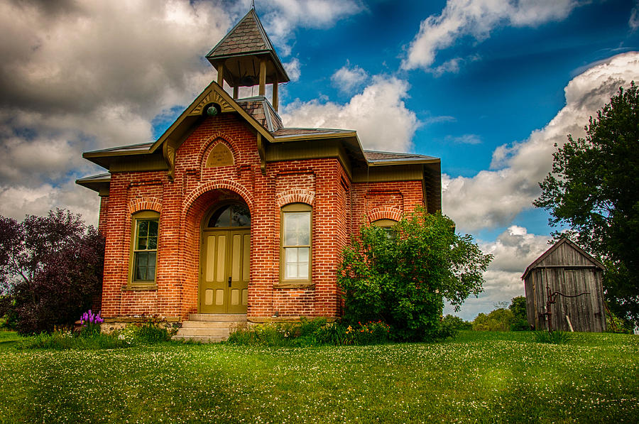 Historic Whitley Co School House Photograph by Gene Sherrill Fine Art