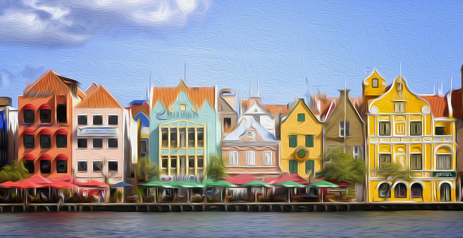 Architecture Photograph - Historic Willemstad by Claudio Bacinello
