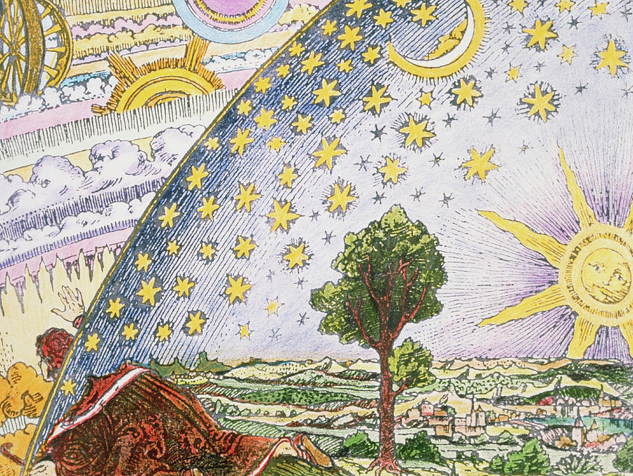 Historical Artwork Of The Mechanics Of The Heavens Photograph by Science Photo Library