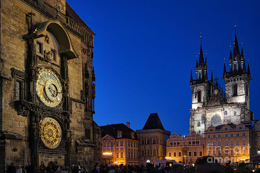 Historical Prague Old City Square Photograph by Izet Kapetanovic - Fine ...