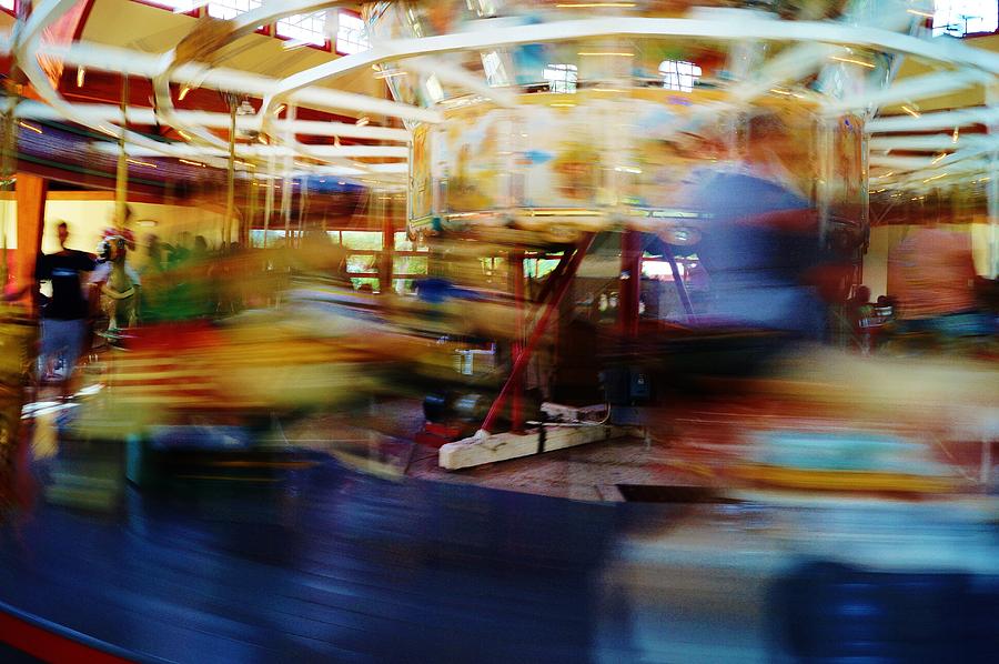 Carousel Photograph - History in Motion by Daniel Thompson