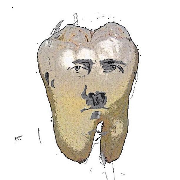 Surrealism Photograph - Hitler Tooth...
#art #artist #instaart by Popdada Ken Williams