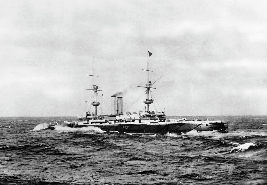 Hms Royal Sovereign 1892 Photograph By Granger