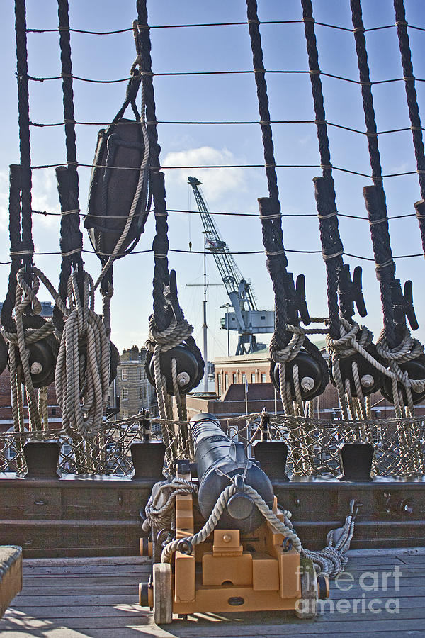 HMS Victory Cannon Photograph by Terri Waters