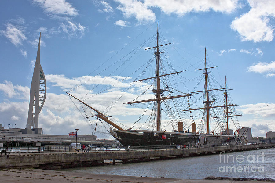HMS Warrior Photograph by Terri Waters
