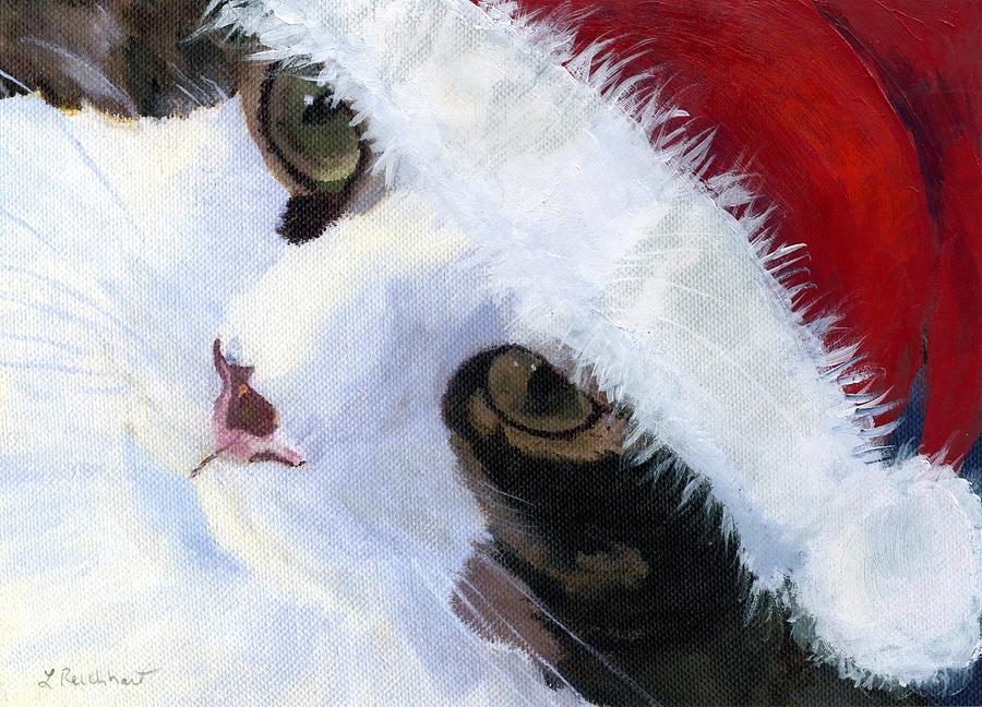 Ho Ho Harley Painting by Lynne Reichhart