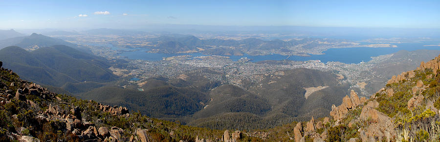 Hobart city Photograph by Glen Johnson