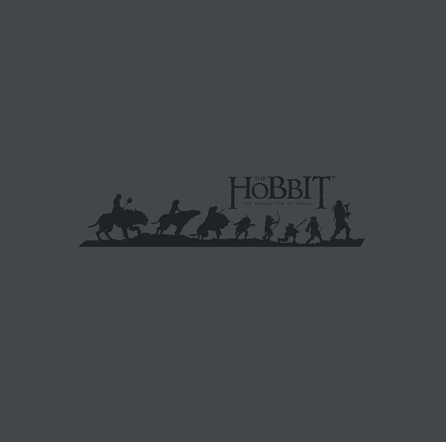 The Hobbit Digital Art - Hobbit - Marching by Brand A