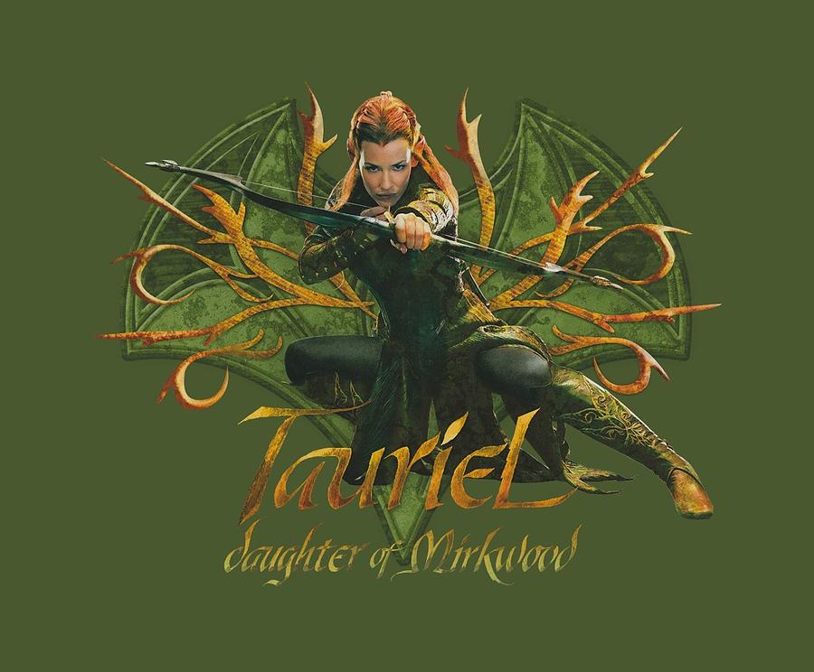 The Hobbit Digital Art - Hobbit - Tauriel by Brand A