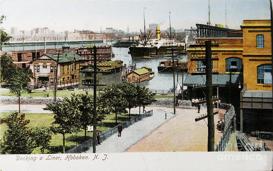 Hoboken New Yersey in 1907 Photograph by Patricia Hofmeester