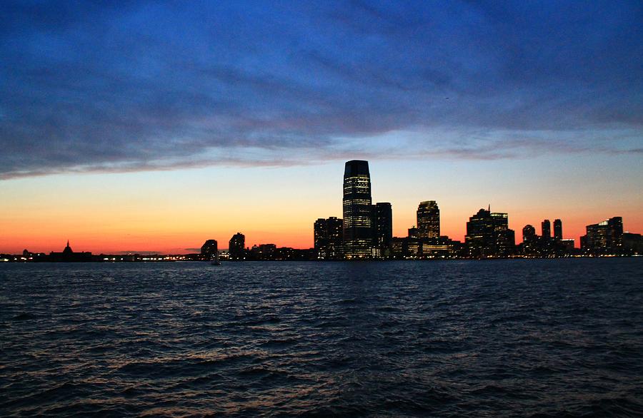 Hoboken Sunset Photograph by Catie Canetti