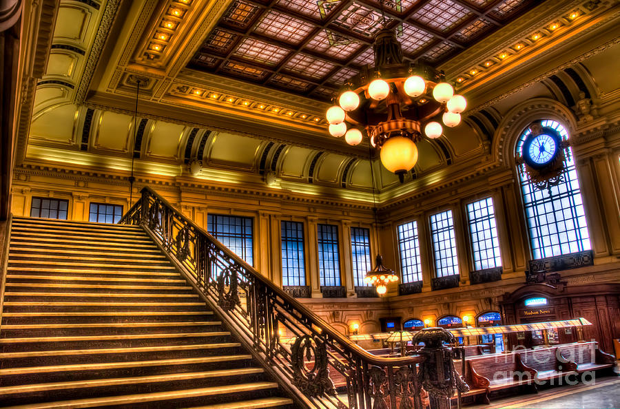 Hoboken Terminal Photograph by Anthony Sacco