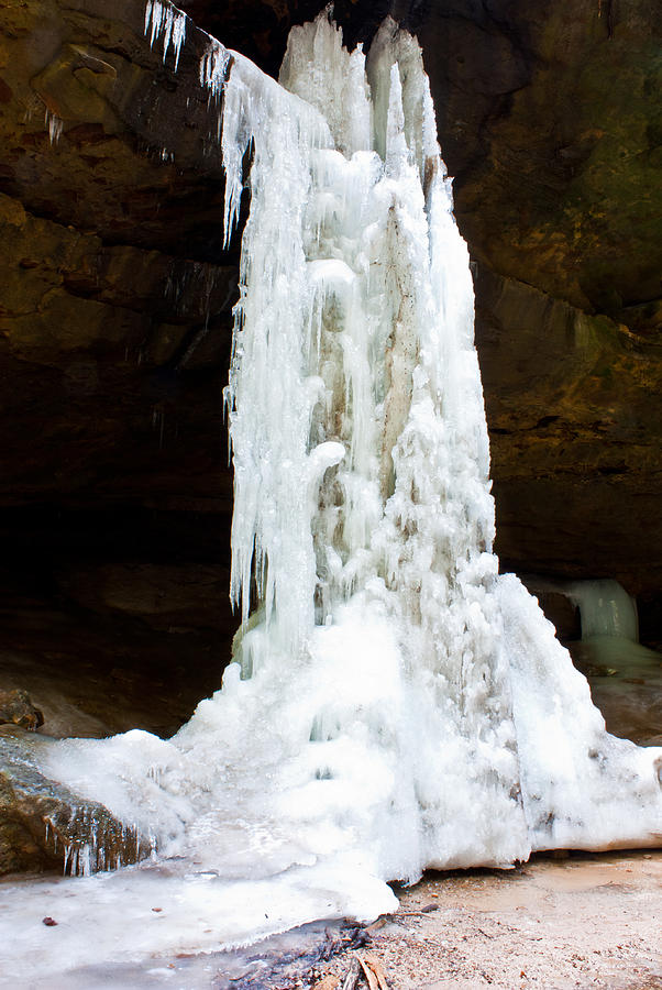 Hocking Hills Conkles Hollow Ice Photograph by Claus Siebenhaar - Fine ...