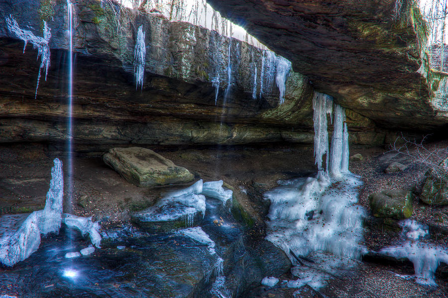 Hocking HIlls Rock Bridge Photograph by Claus Siebenhaar Fine Art America