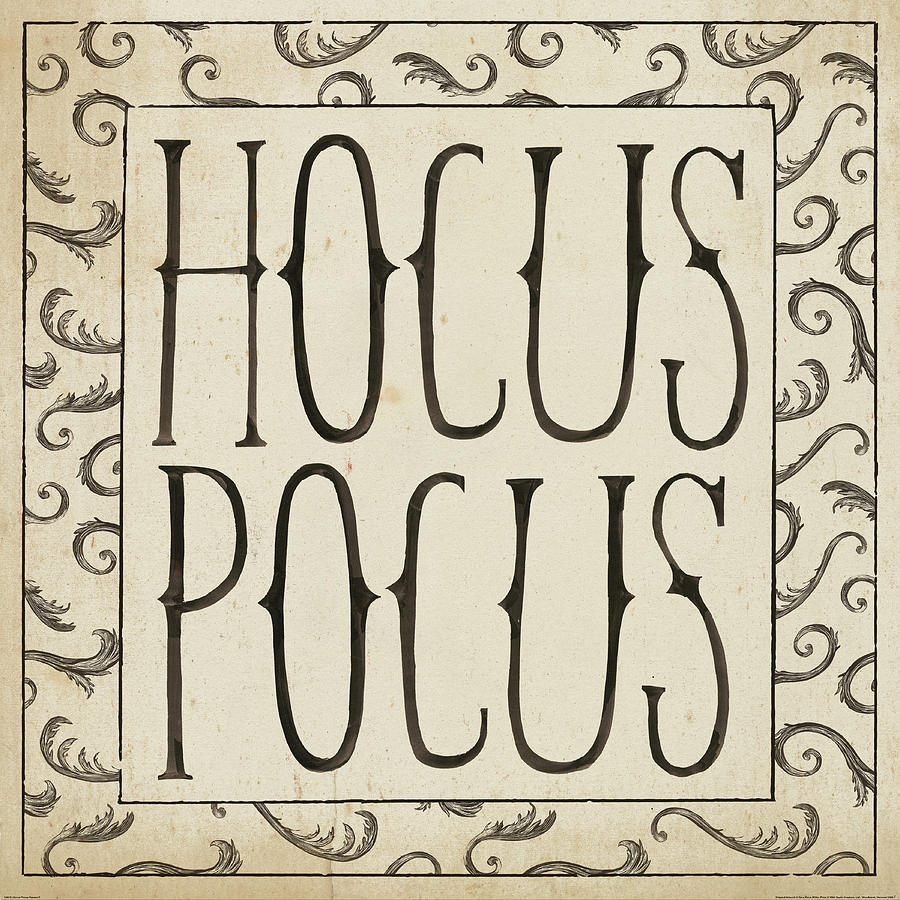 Hocus Pocus Painting - Hocus Pocus Square II by Sara Zieve Miller