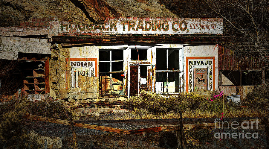 Architecture Photograph - Hogback Trading Company by Bob Christopher