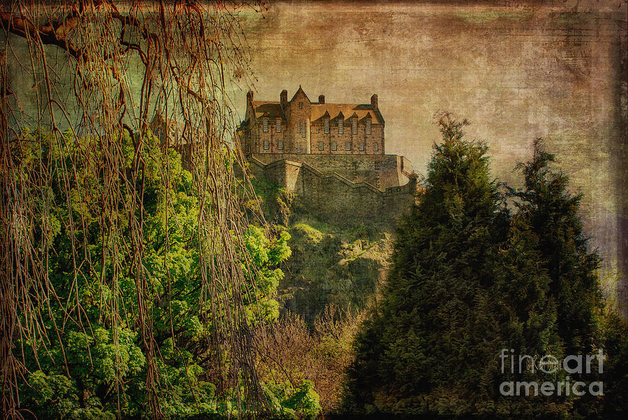 Architecture Photograph - Edinburgh Castle Edinburgh Scotland by Lois Bryan