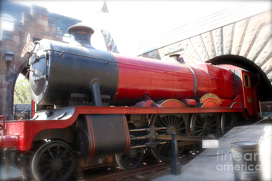 Hogwarts Express Train Color 2 Photograph by Shelley Overton