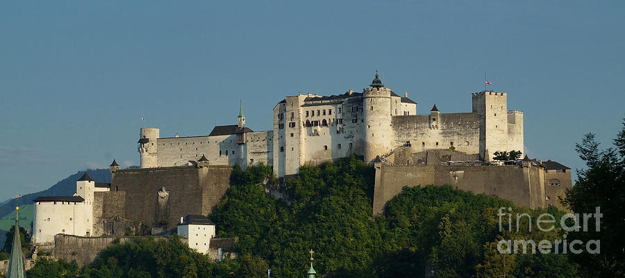 Hohensalzburg fortress Austria 1 Photograph by Rudi Prott